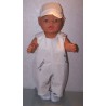 overal strand baby born 43cm