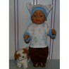 sportief setje beren  baby born 43cm