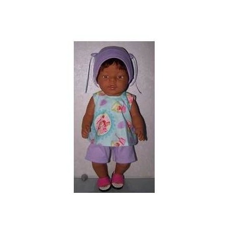 hes setje strawberry shortcake beach baby born 43cm