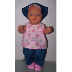 hes setje aardbeien baby born 43cm