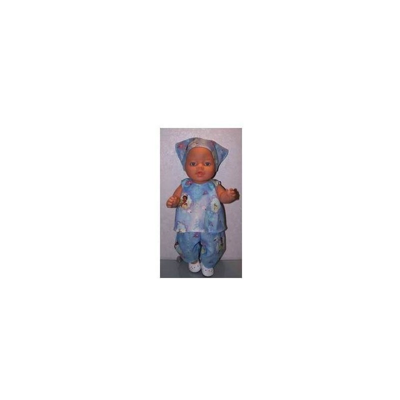 hes setje disney prinseses tianna baby born 43cm