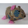 knuffel cavia bruin 30cm