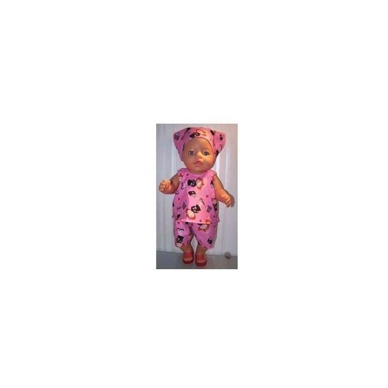 hes setje strawberry shortcake baby born 43cm