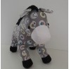 knuffel ezel grijs dieren 38/33cm
