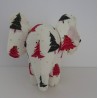 knuffel olifant wit kerst staand 25/30cm