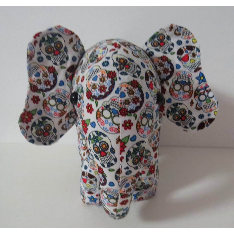 knuffel olifant wit staand 25/30cm