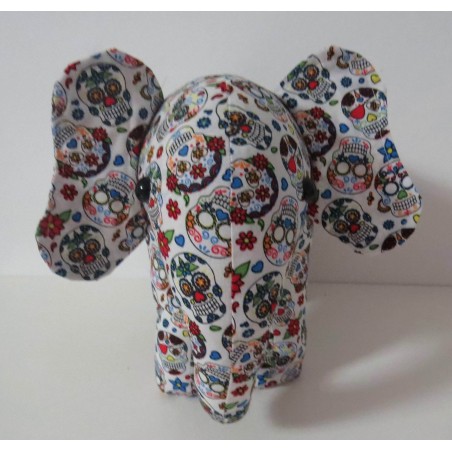 knuffel olifant wit staand 25/30cm