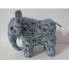 knuffel olifant blauw staand 25/30cm