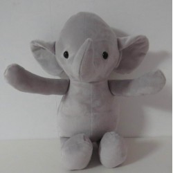 knuffel olifant grijs 36cm