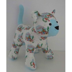 knuffel kat disney kerst  35/25cm