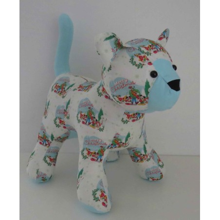knuffel kat disney kerst  35/25cm