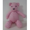 knuffel beer roze met sterren 46cm