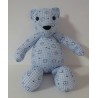 knuffel beer blauw 46cm