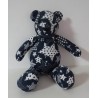 knuffel beer donker blauw met sterren 46cm
