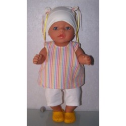 hes setje gestreept baby born 43cm