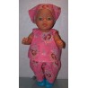 hes setje strawberry shortcake tea  roze baby born 43cm