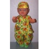 hes setje winnie the pooh groen baby born 43cm