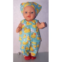 hes setje mint eendjes baby born 43cm