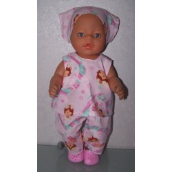 hes setje strawberry shortcake baby baby born 43cm