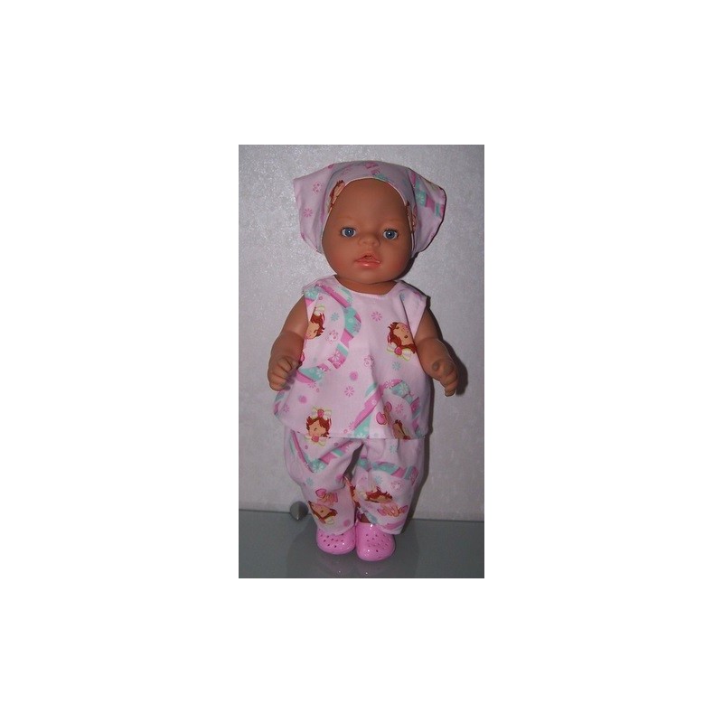 hes setje strawberry shortcake baby baby born 43cm