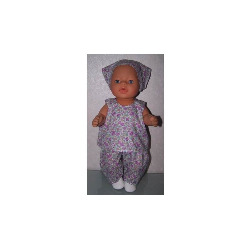 hes setjelila bloemen  baby born 43cm
