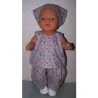 hes setjelila bloemen  baby born 43cm