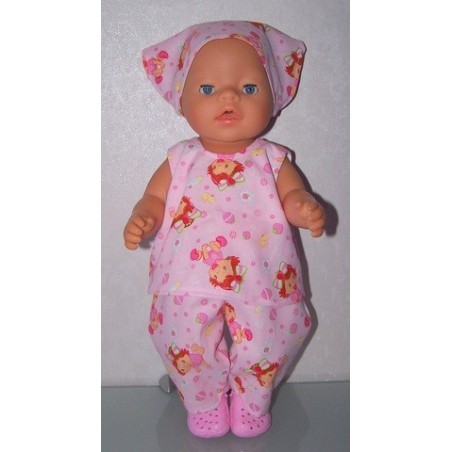 hes setje strawberry shortcake eendjes baby born 43cm