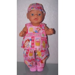 hes setje strawberry shortcake berry cool baby born 43cm