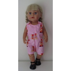 strandpakje roze joki baby born 43cm