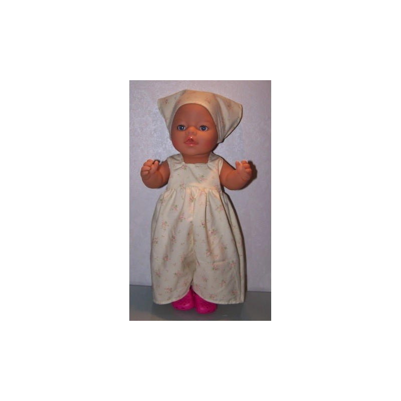 ballonbroek roosjes baby born 43cm