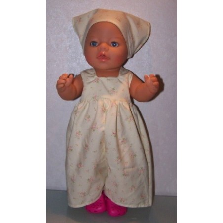 ballonbroek roosjes baby born 43cm