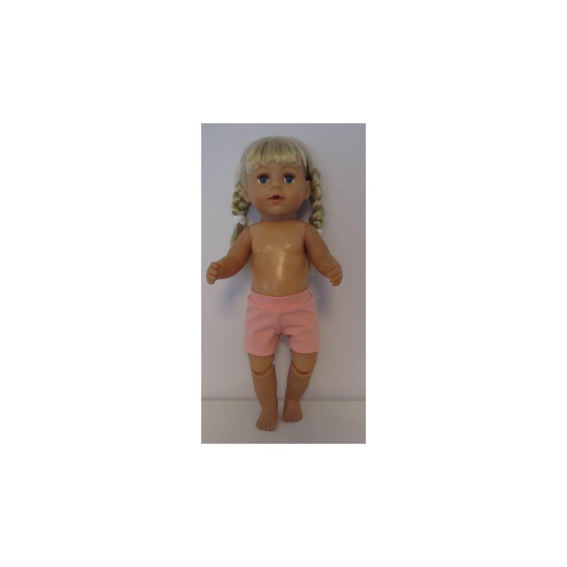korte broek roze nr 1 baby born 43cm