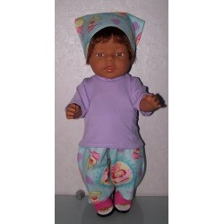 broek set strawberry shortcake beach baby born 43cm