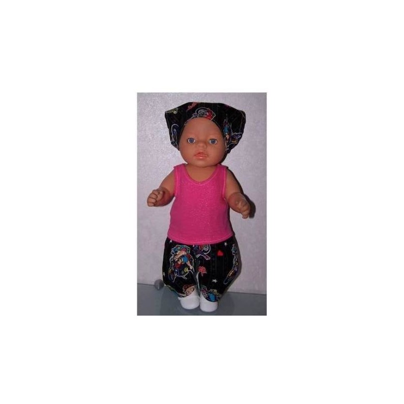 broek set betty boob baby born 43cm