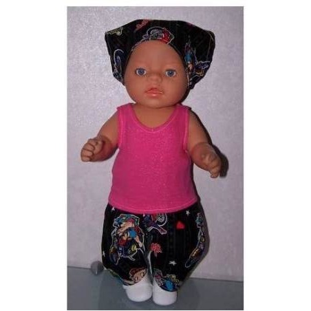 broek set betty boob baby born 43cm