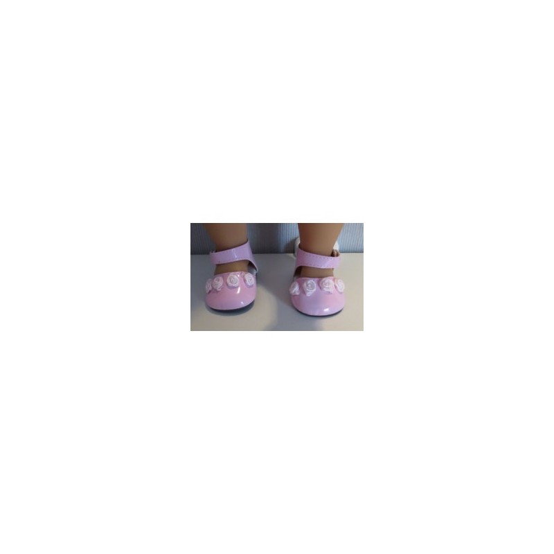 roze schoentjes  baby born little 36cm