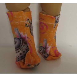 stoffen laarzen trollz baby born little 36cm