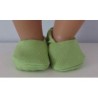 stoffen sloffen licht groen baby born little 36cm