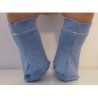 stoffen laarzen spijkerblauw baby born little 36cm