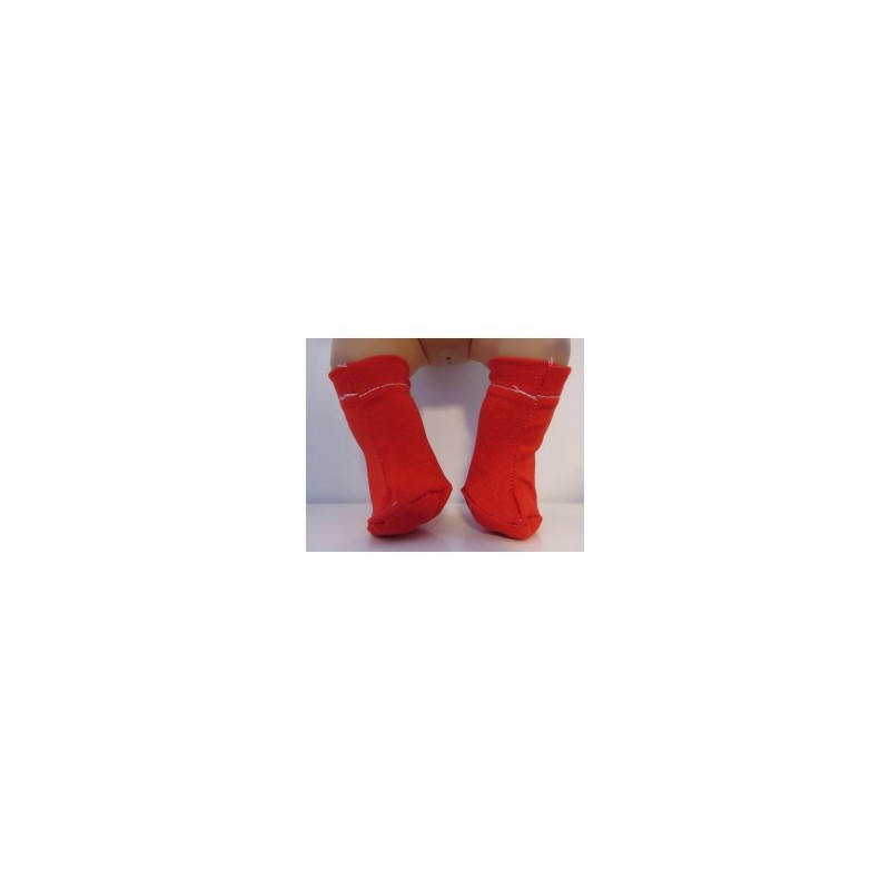 stoffen laarzen rood baby born little 36cm