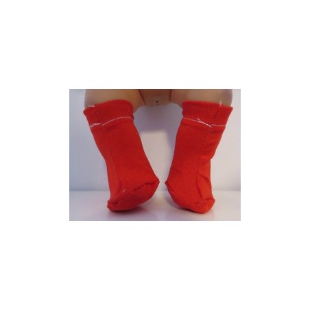 stoffen laarzen rood baby born little 36cm