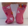 stoffen laarzen roze vlinders baby born little 36cm