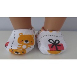 stoffen sloffen sinterklaas baby born little 36cm